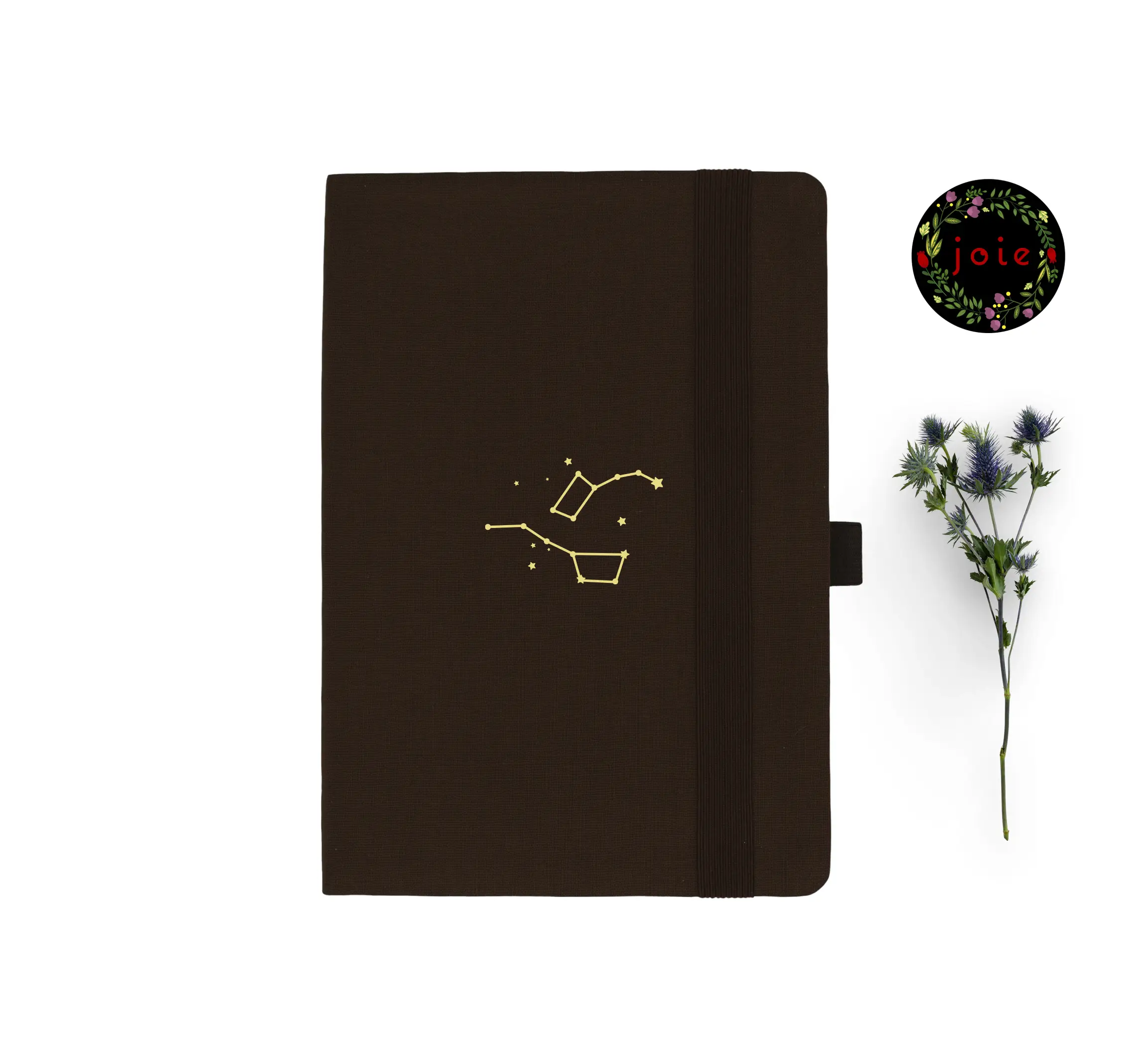 A5 dot grid notebook with Big Dipper illustration on cover
